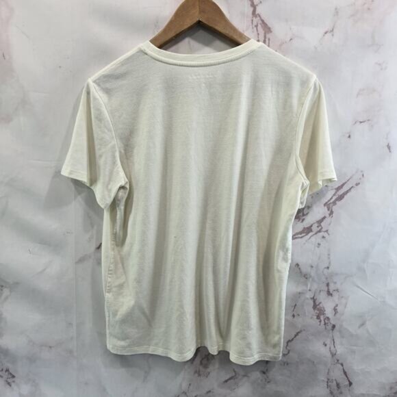 Unbound Merino Shirt Womens Large Cream Off White Wool Blend Baselayer Top - Picture 5 of 10